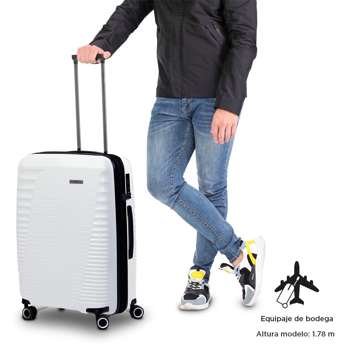 TOTTO Extensible suitcase medium traveler