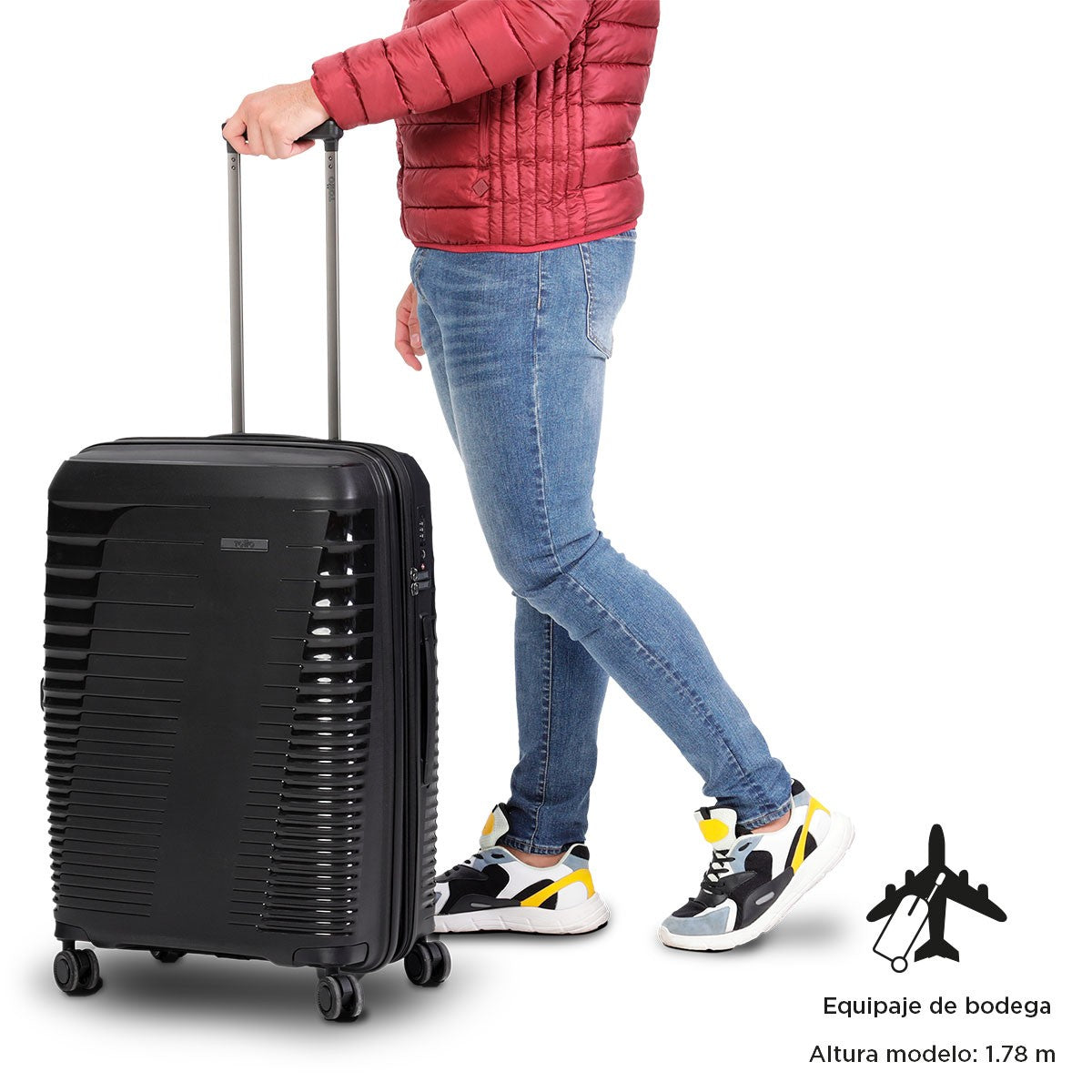 TOTTO Extensible suitcase medium traveler