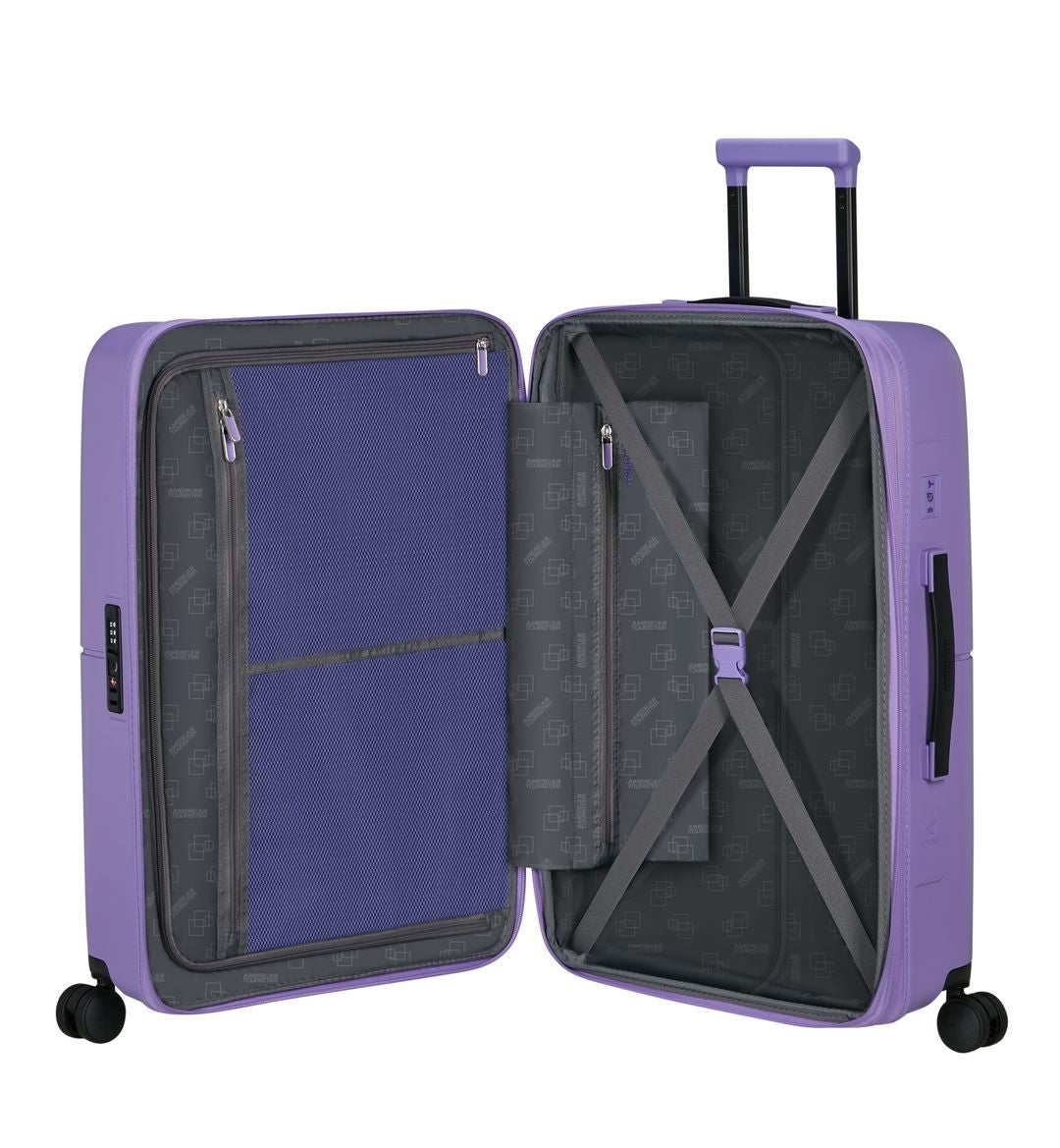 AMERICAN TOURISTER Rozszerzalna mediana walizki na desce rozdzielczej 67 cm