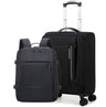 Inpakken GREENWICH Cabinekoffer Eco-gerichte Túnez 55cm + Hugo Travel Backpack