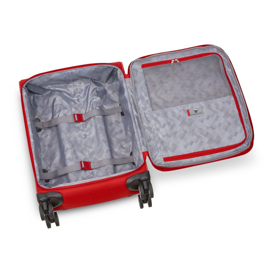 Inpakken RONCATO Ironik 2.0 Extensible Cabin Trolley 55cm + 40 cm rugzak