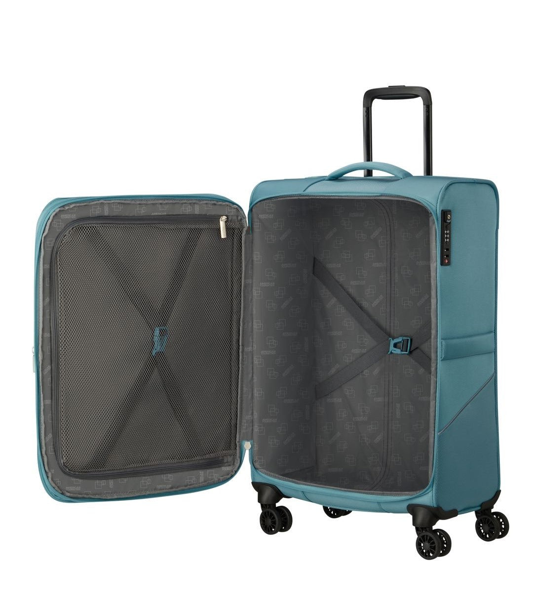 AMERICAN TOURISTER Zomervaar een verlengbare mediane koffer 69 cm