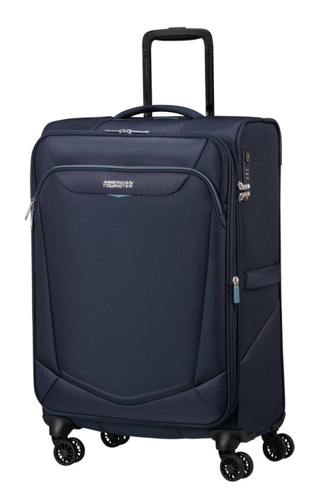 AMERICAN TOURISTER Zomervaar een verlengbare mediane koffer 69 cm