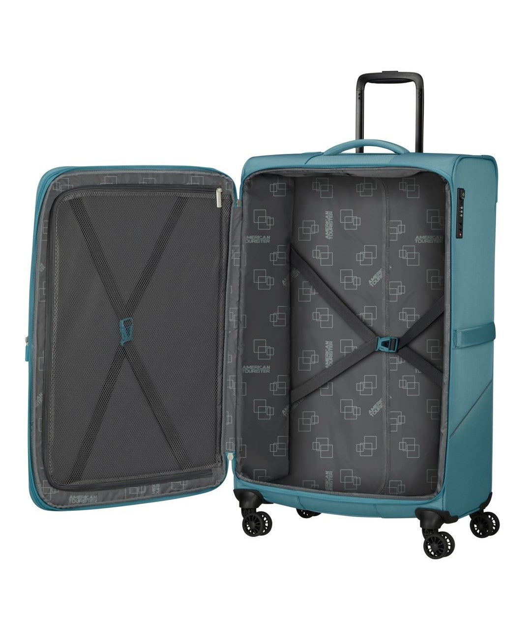 AMERICAN TOURISTER Zomertaal 80 cm verlengbare grote koffer