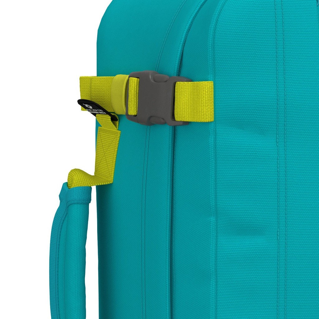 Klassischer Rucksack 36L CabinZero Aqua Lagoon