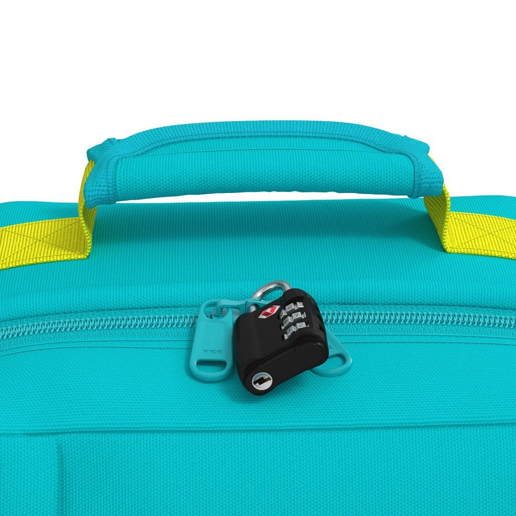 Klassischer Rucksack 36L CabinZero Aqua Lagoon