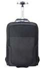 DELSEY Parvis + Travel Backpack met wielen 2 compartimenten 17.3 ”zwart