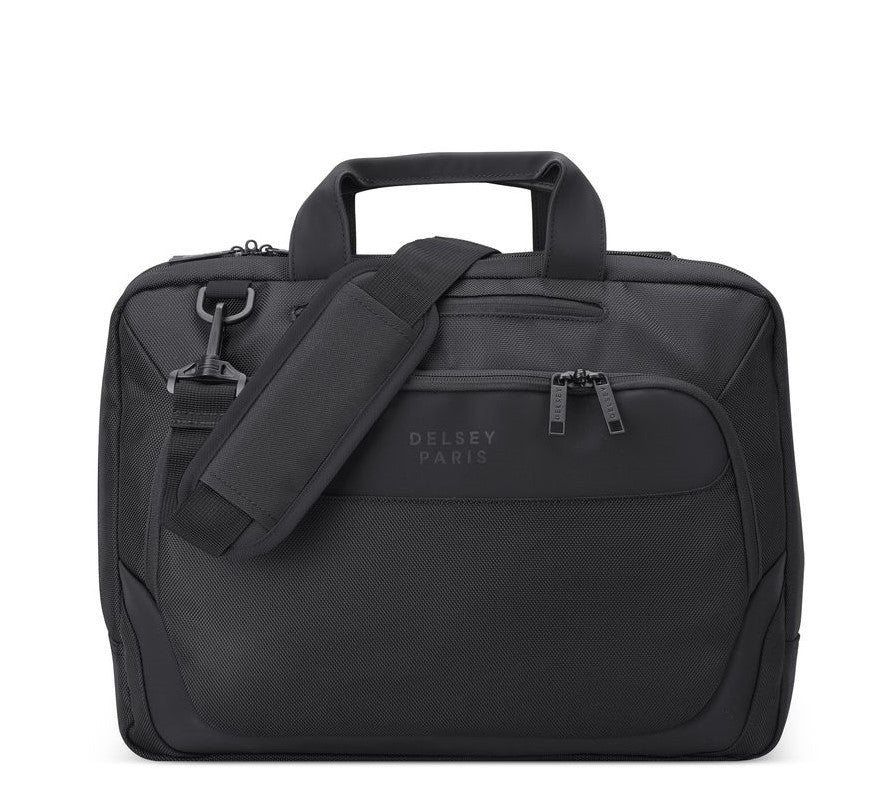 DELSEY PARVIS + MALETÍN 2 COMPARTIMENTOS - PROTECCIÓN PC 15.6"