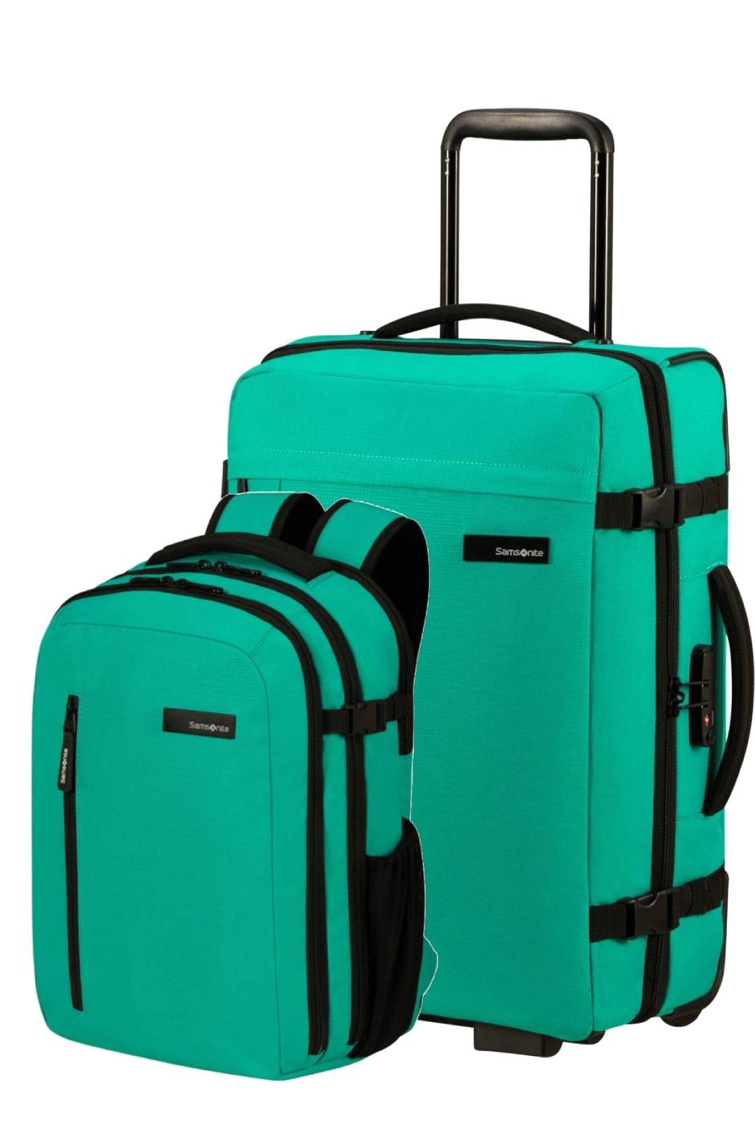 Races Cabinekoffer 55 cm en draagbare rugzak M - 15.6 " - Jungle Green