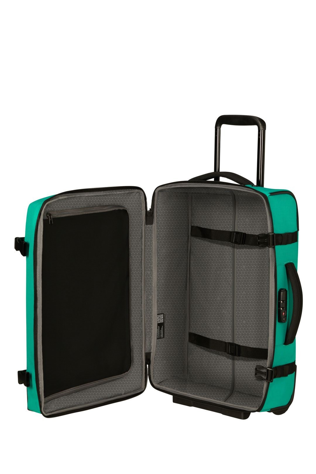 Races Cabinekoffer 55 cm en draagbare rugzak M - 15.6 " - Jungle Green