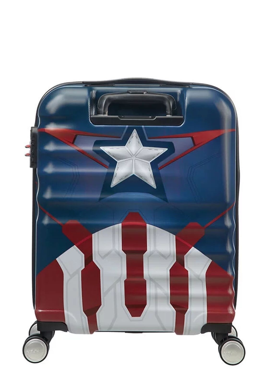 Walizka kabinowa Kapitan Ameryka American Tourister Wavebreaker