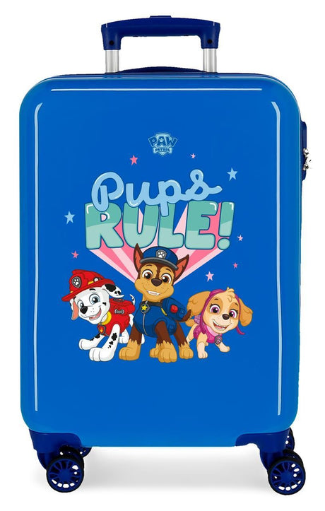 2191726 Wózek ABS 55CM.4R PAW Patrol Pups Blue