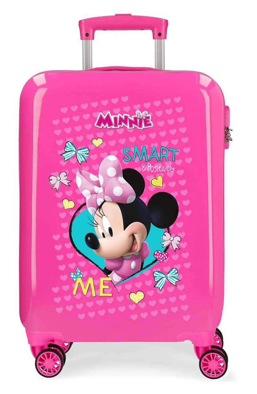 22314E1 Trolley ABS 55CM.4R.Minnie Happy Helders-VR