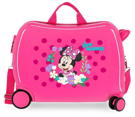 2279822 MALETA INF.ABS 4R (2MULTID) Minnie Golden Days Fuchsi