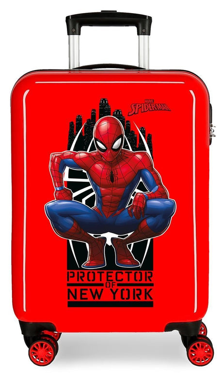 2411762 Wózek ABS 55 cm 4R Spiderman Geo