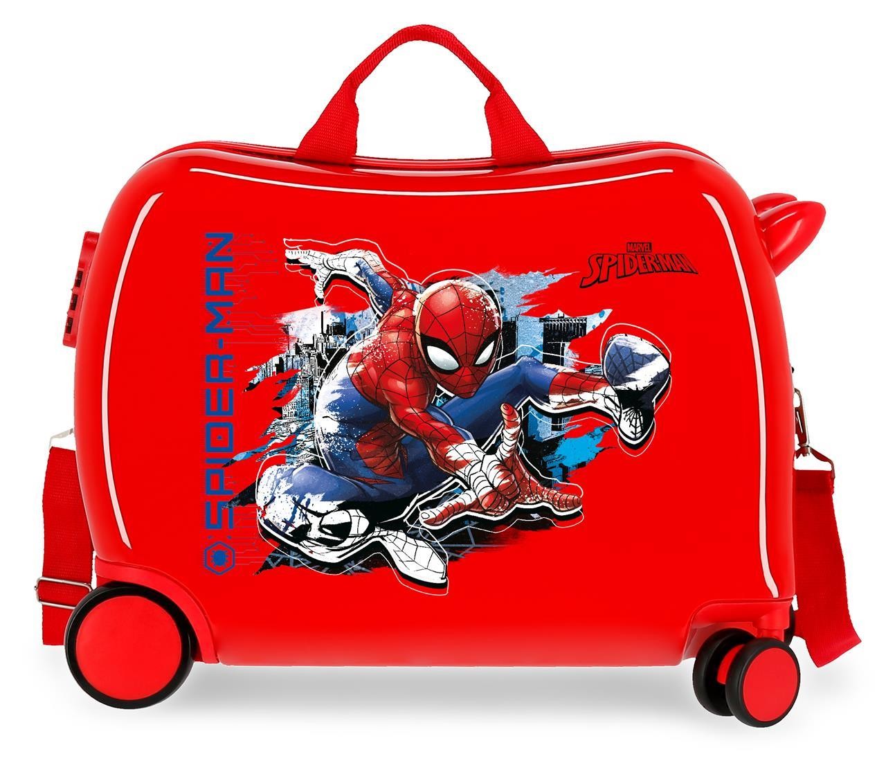 2419864 MALETA INF.ABS 4R.SPIDERMAN GEO RED