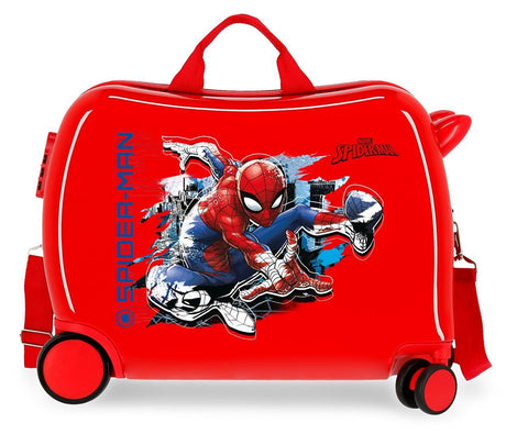 2419864 MALETA INF.ABS 4R.SPIDERMAN GEO ROJO