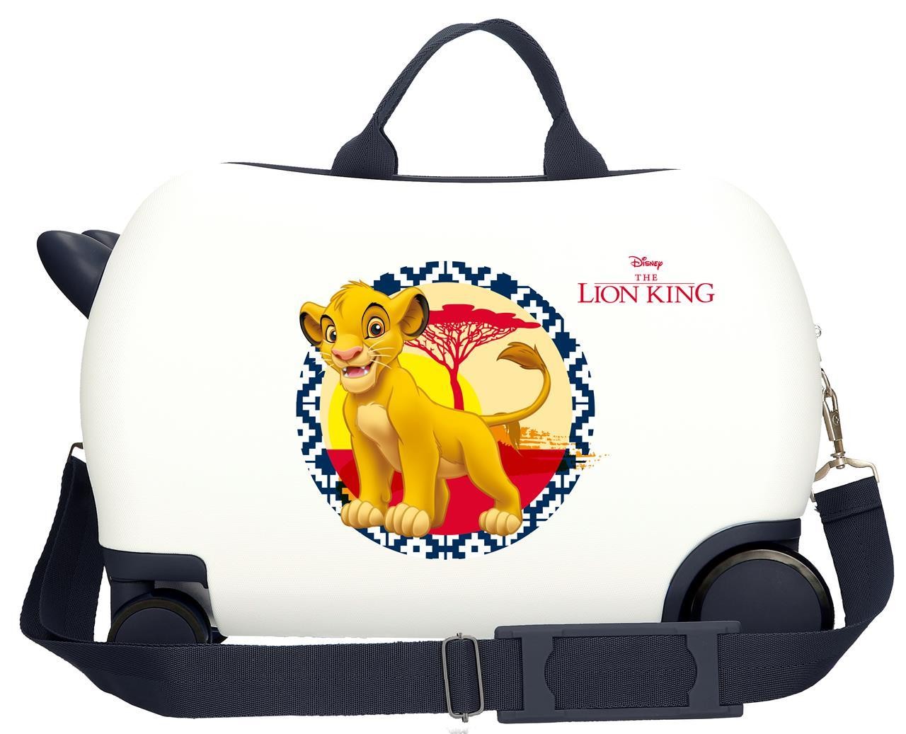 2441062 MALETA INF.ABS 4R.(2 MULTI.) 45CM. THE LION KING BLA