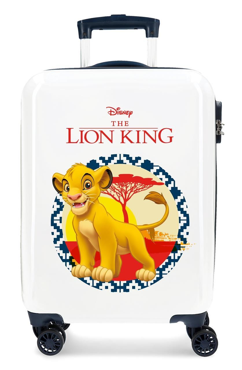 2448762 TROLLEY ABS 55CM.4R,THE LION KING AZUL