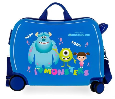 2459864 MALETA INF.ABS 4R. MONSTERS BOO! AZUL