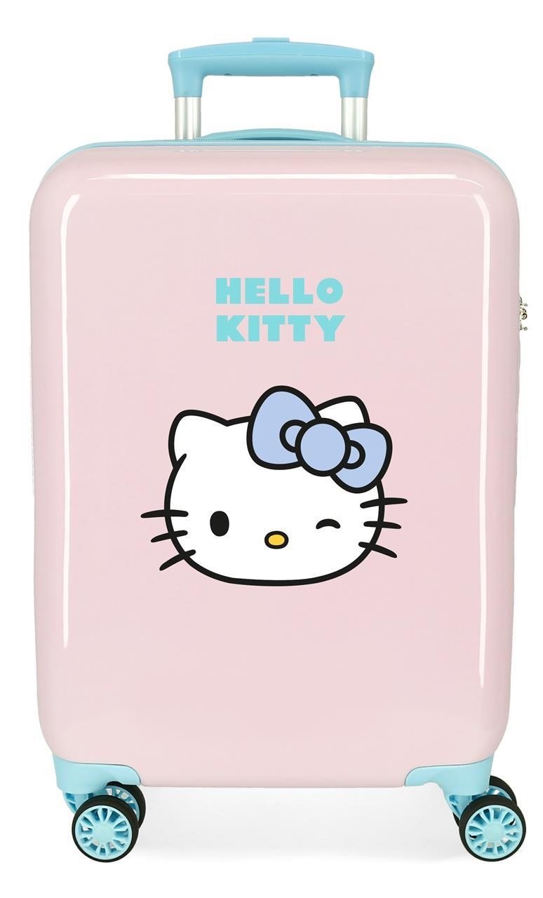 2471721 Trolley ABS 55CM.4R HELLO KITTY WINK