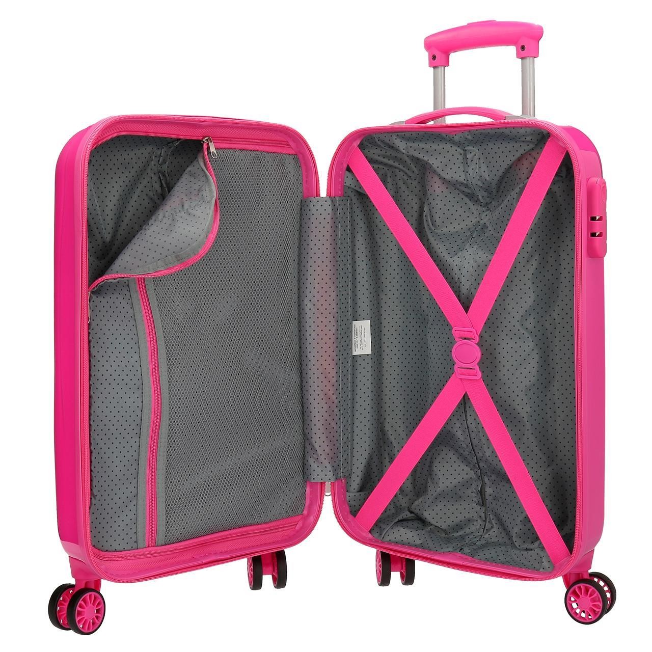 2561461 Trolley ABS 55CM.4R.Enjoy Minnie Icona