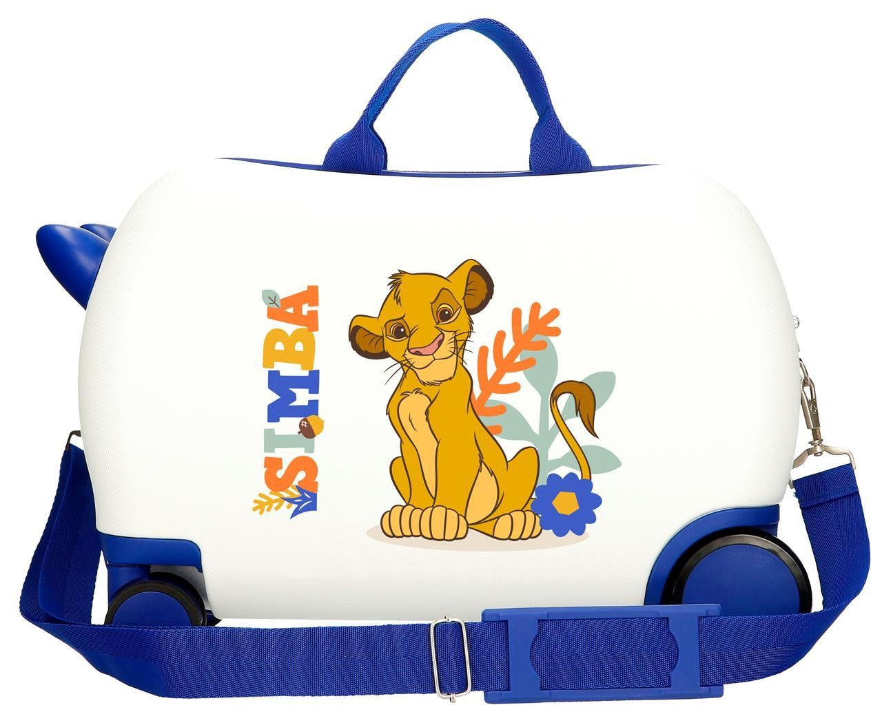 2651021 Maleta Inf.abs 4R. (2 Multi.) 45cm. Simba Colors