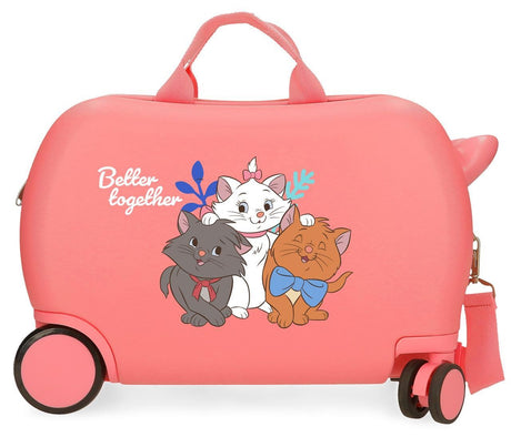 2661024 Maleta Inf.ABS 4R. (2 Multi.) 45 cm. Aristocats paremmin