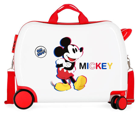 2929823 Maleta Inf.abs 4r. (2 multi) weißer 3D Mickey