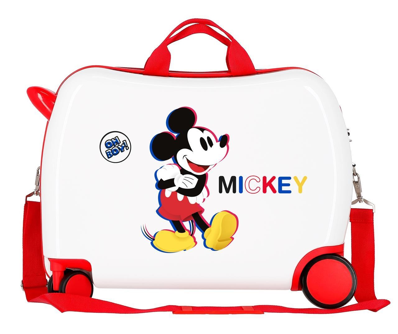 2929823 Maleta Inf.abs 4r. (2 multi) weißer 3D Mickey