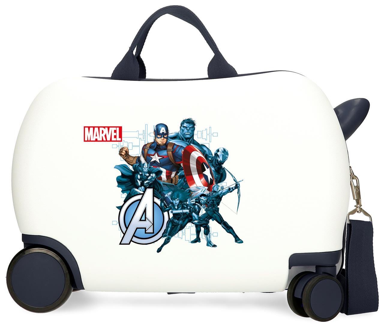 2991021 Maleta Inf.ABS 4R. (2 Multi.) 45 cm. Legenda Avengers