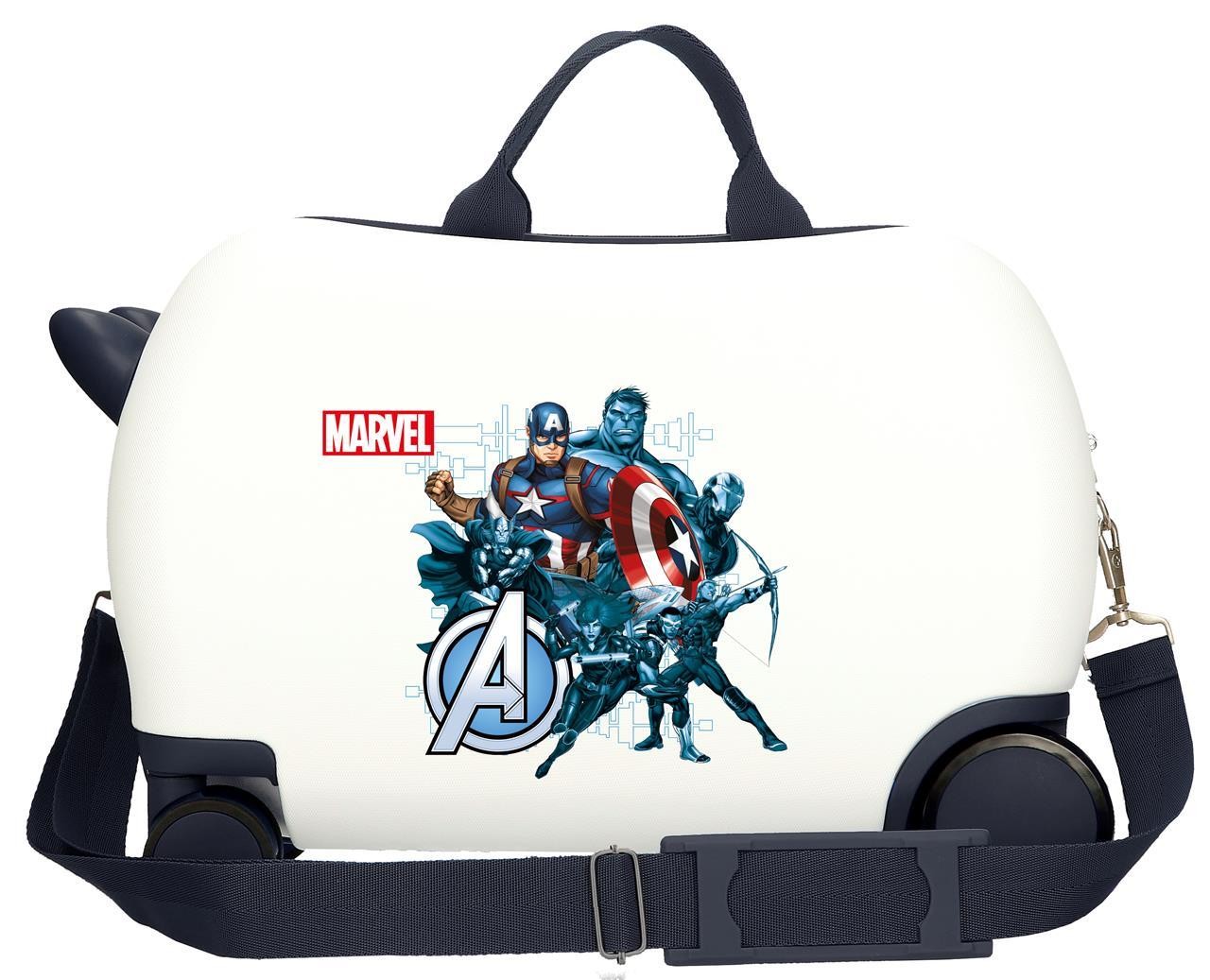 2991021 Maleta Inf.ABS 4R. (2 Multi.) 45 cm. Legenda Avengers