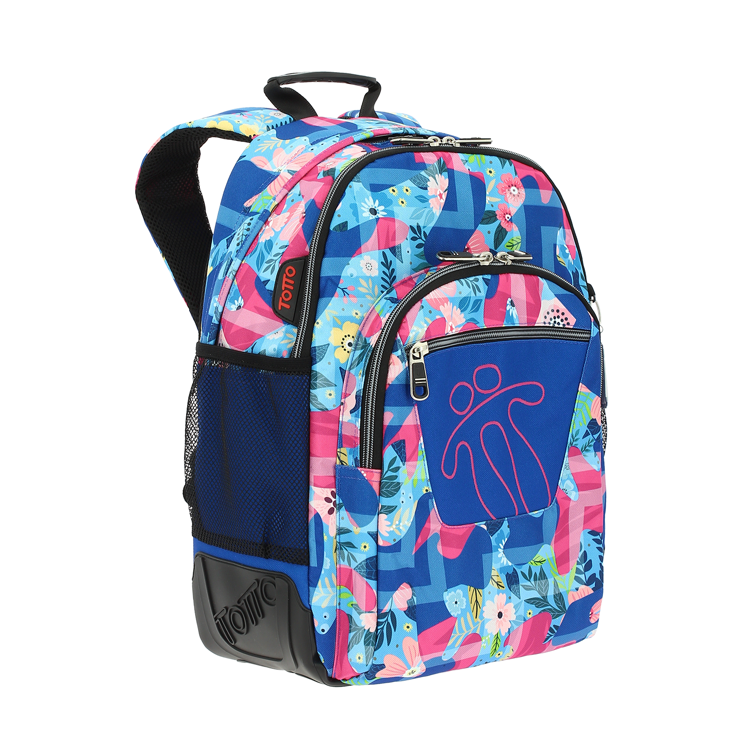 Sac à dos scolaire Totto - crayoles - fille -6ls