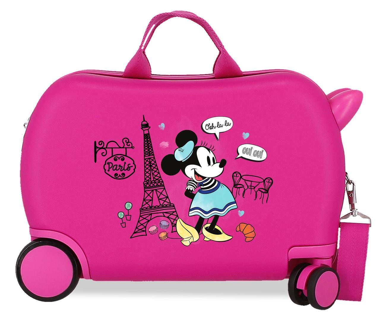 315102A Maleta Inf.abs 4R. (2 Multi.) 45cm. MINNIE AROUND THE