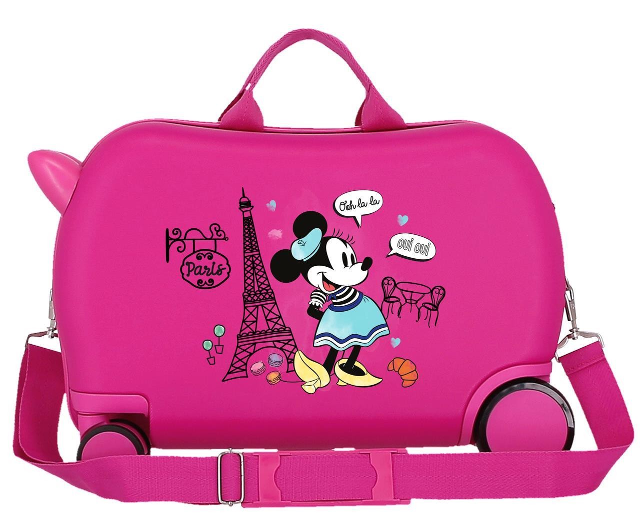 315102A Maleta Inf.abs 4R. (2 Multi.) 45cm. MINNIE AROUND THE