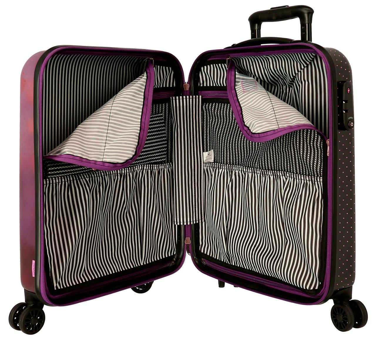 3627221 Set/2 Trolley S ABS 55/67CM.4R.Gorjuss Frida