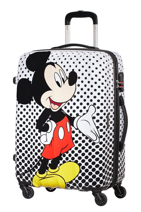 Medium Mickey Polka Dot walizka Disney Legends of American Tourister