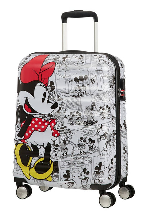 Walizka kabinowa Minnie Comics White Wavebreaker z American Tourister