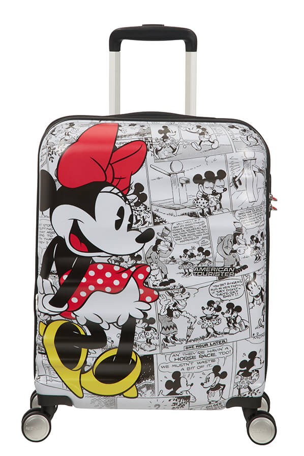 Walizka kabinowa Minnie Comics White Wavebreaker z American Tourister