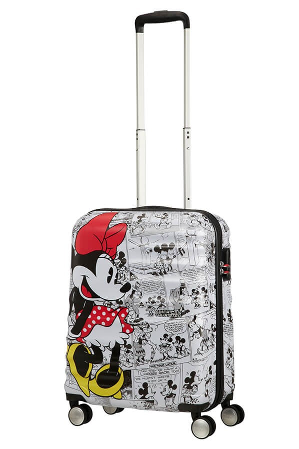 Walizka kabinowa Minnie Comics White Wavebreaker z American Tourister