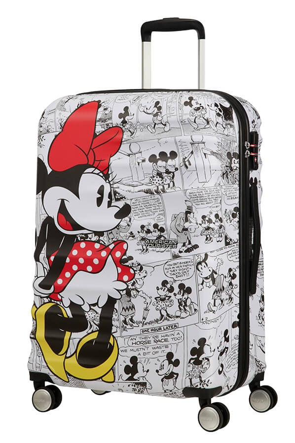 Median Koffer Minnie Comics White Wavebreaker von American Toursiter