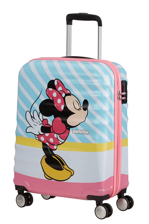 Cabin suitcase Minnie Pink Kiss Wavebreaker