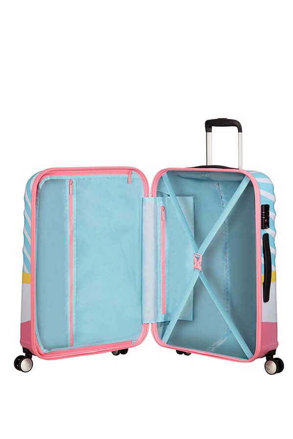 Median suitcase Minnie Pink Kiss Wavebreaker