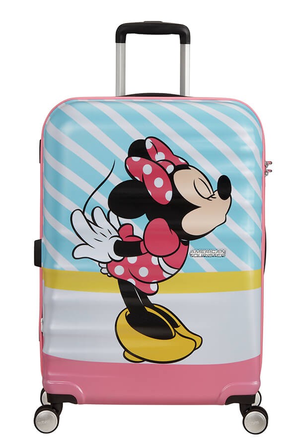 Median suitcase Minnie Pink Kiss Wavebreaker