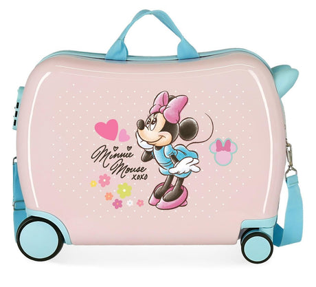 4239843 Maleta Inf.abs 4r. (2 Multi) Minnie Imagine Rosa