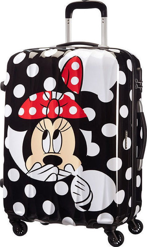 Valigia da cabina  Minnie Dots di  American Tourister Disney Leggende