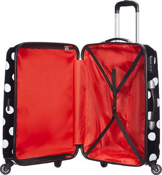 Valigia da cabina  Minnie Dots di  American Tourister Disney Leggende