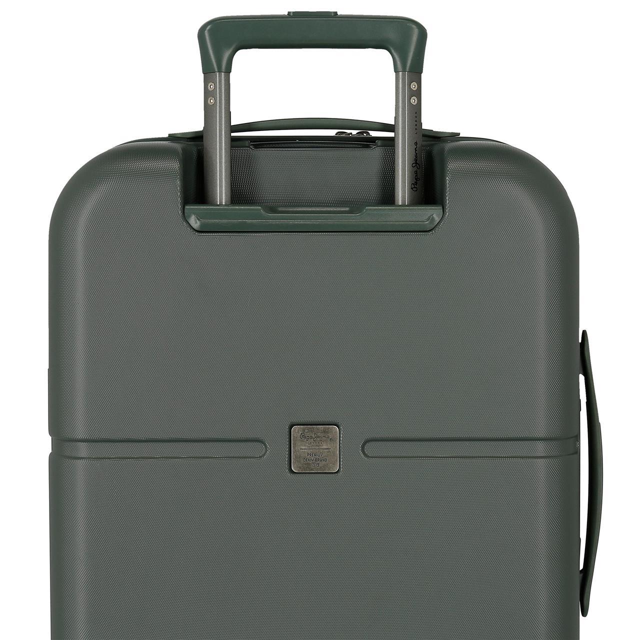 7699133 Trolley ABS 55cm.4r.pjl Accent Verde