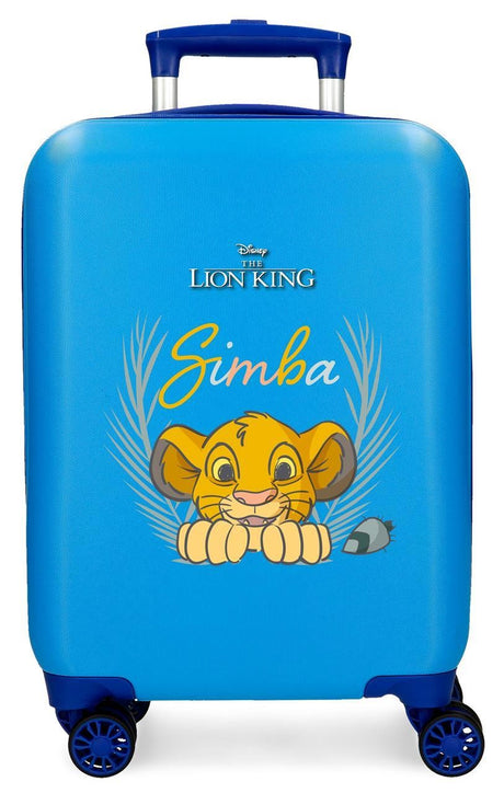 4431341 Trolley ABS 50 cm.4r Simba getarnt blau