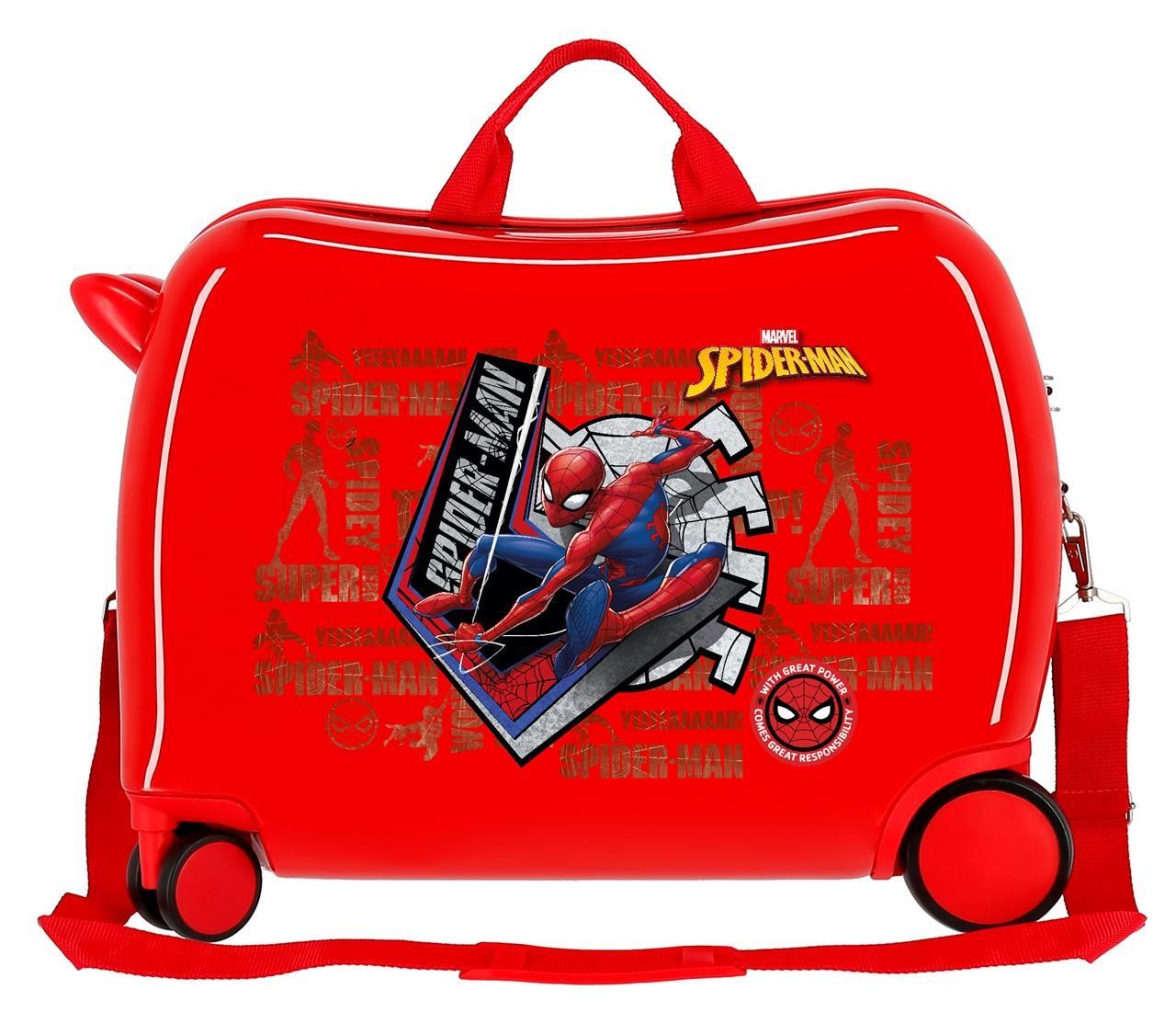 4459822 MALETA INF.ABS 4R. (2.MULTID) SPIDERMAN GREAT POWER